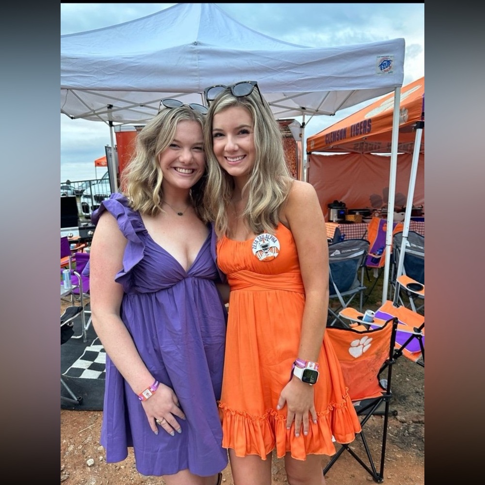 Kindred Boutique Orange Dress